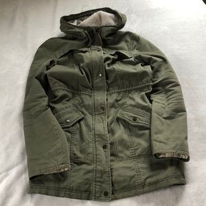 Hollister Fleece-Lined Coat